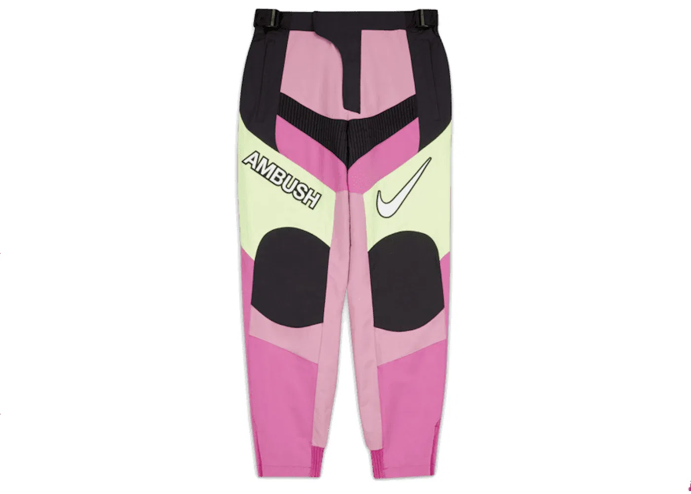 Женские брюки с принтом Nike x Ambush Motorcycle Pants Nike, Magic Flamingo/Black
