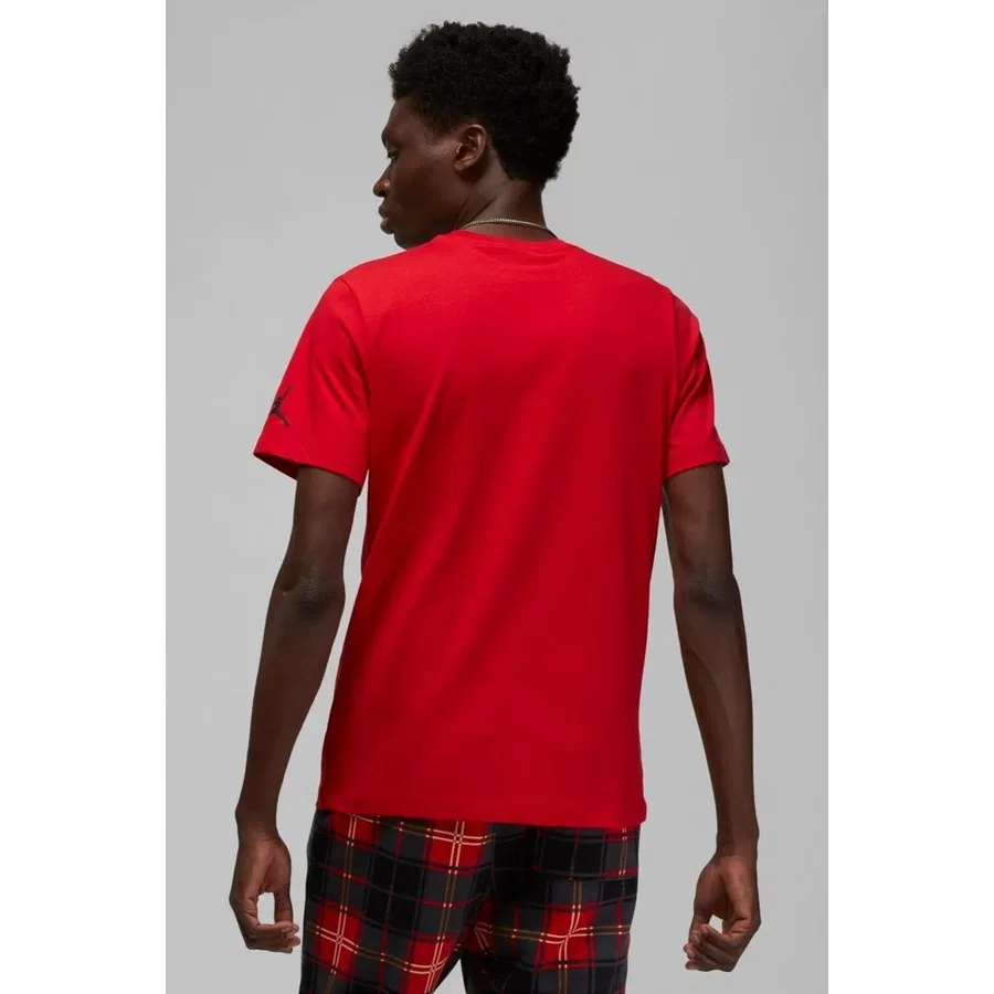 Футболка с принтом Jordan Holiday Ss Crew Nike, Красный — фото 2