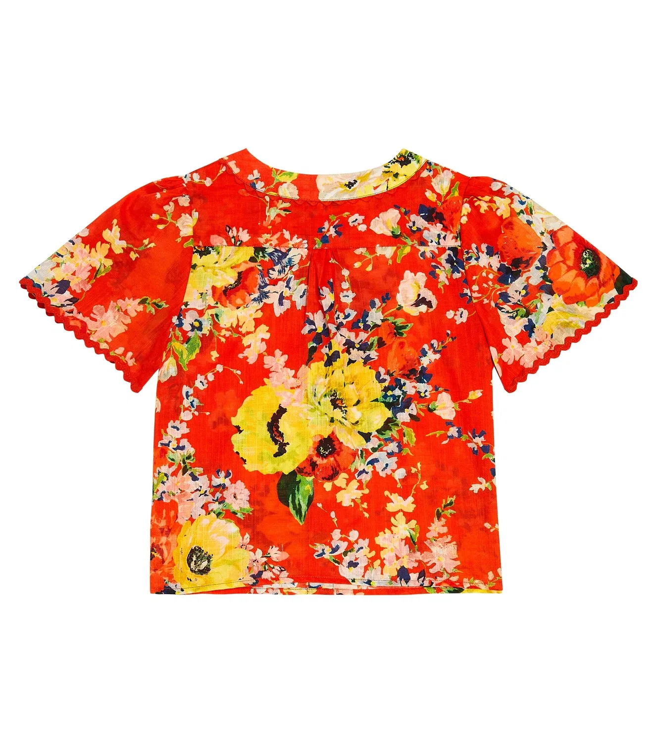 Топ Zimmermann Kids, Red Floral — фото 4