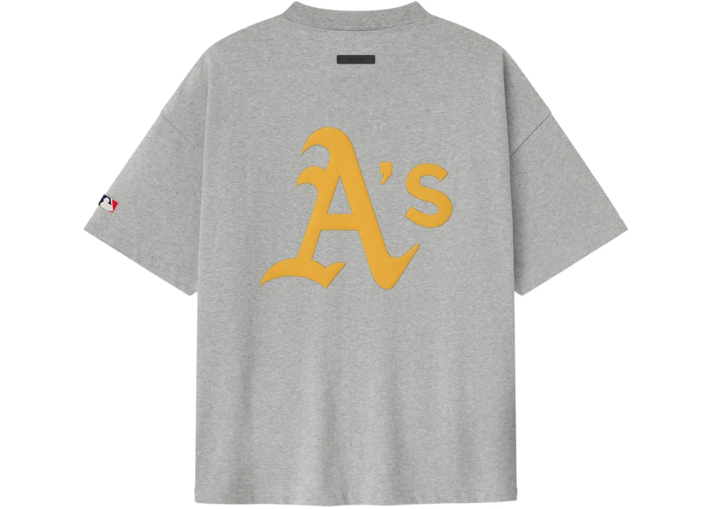 Мужская футболка с принтом Athletics 90's Tee Fear of God, Concrete Heather — фото 2
