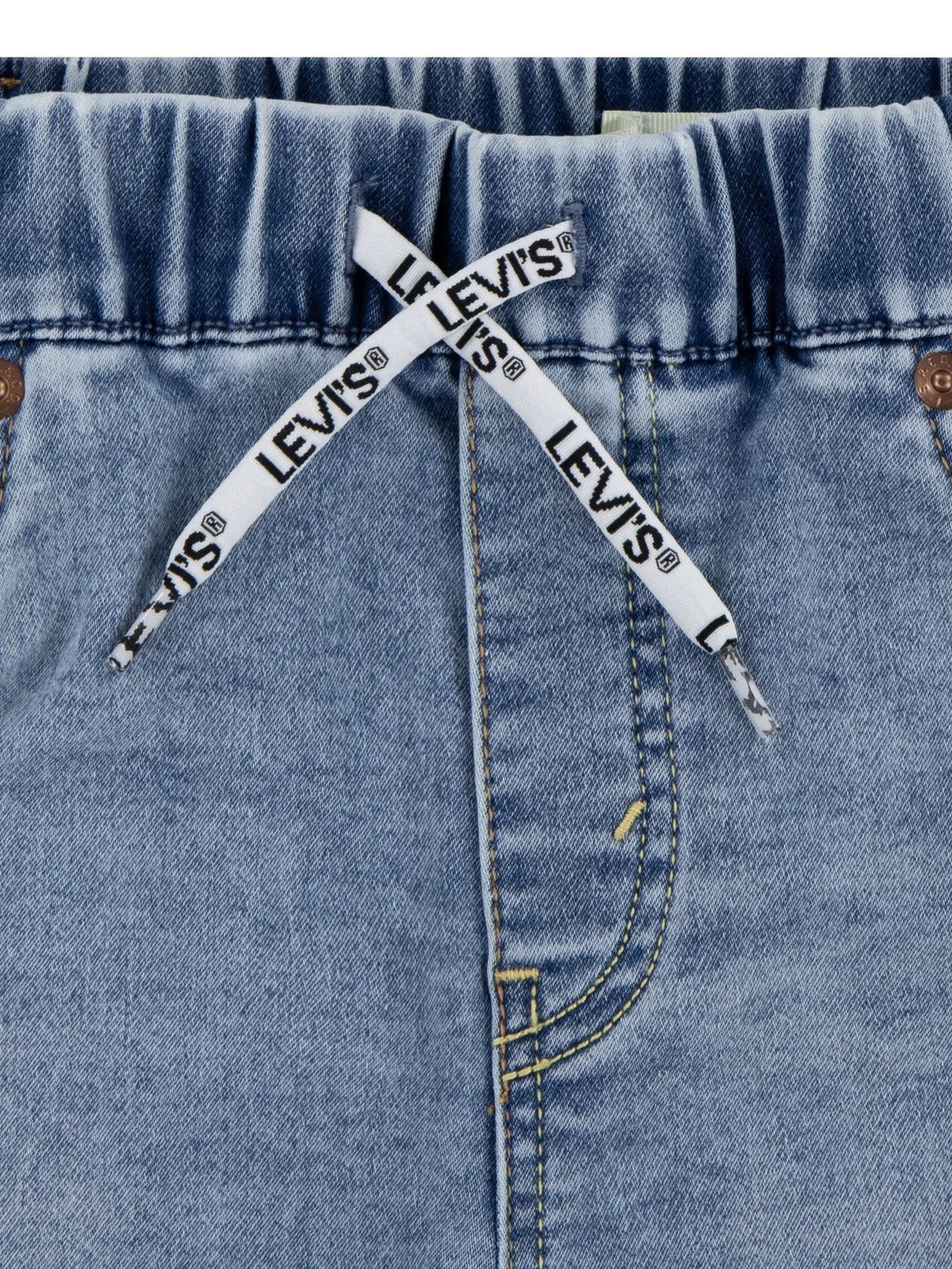 Шорты джинсовые Levi's Blue — фото 3