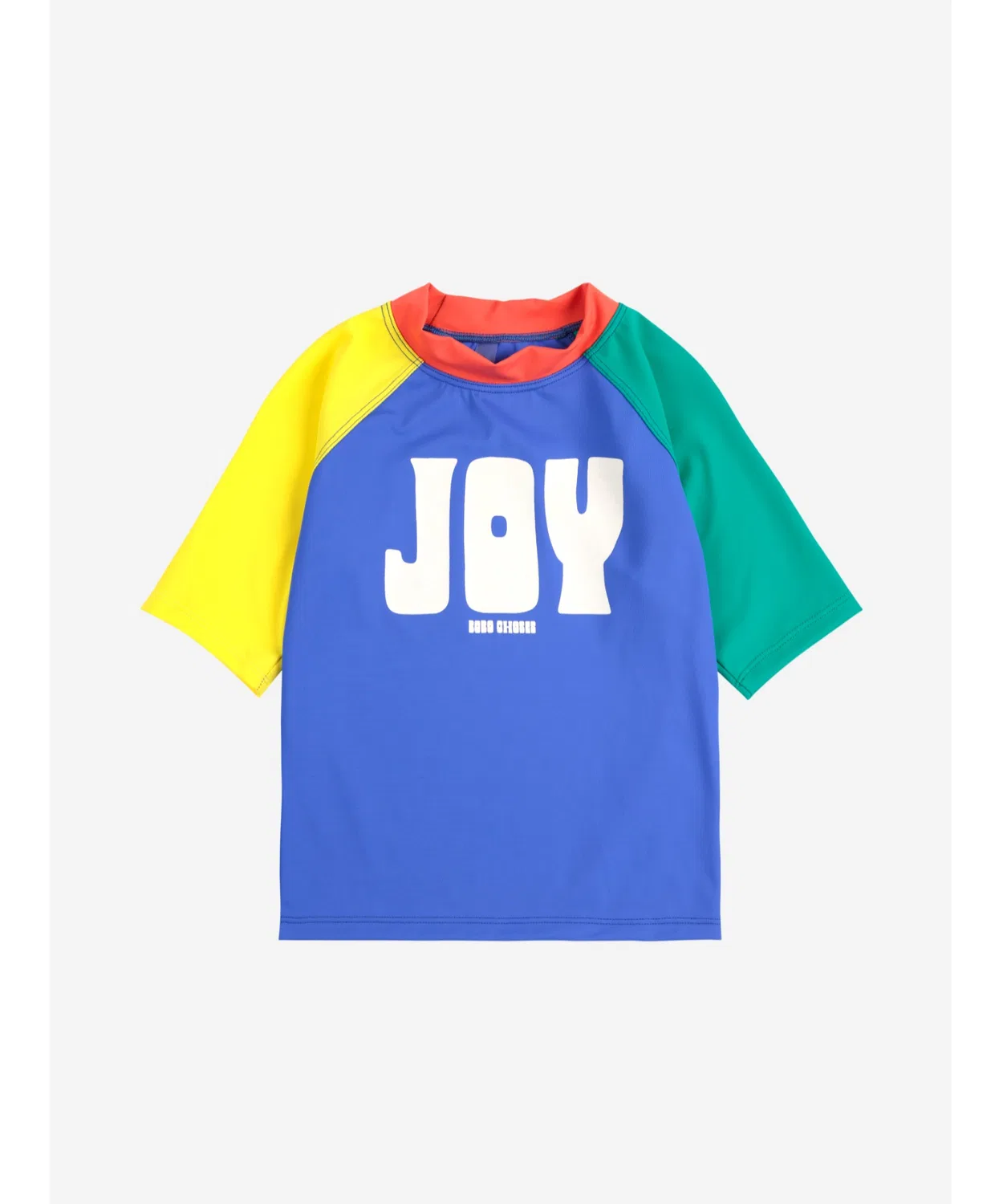 Детская футболка для плавания с принтом Joy Color Block BOBO CHOSES, Мульти — фото 2