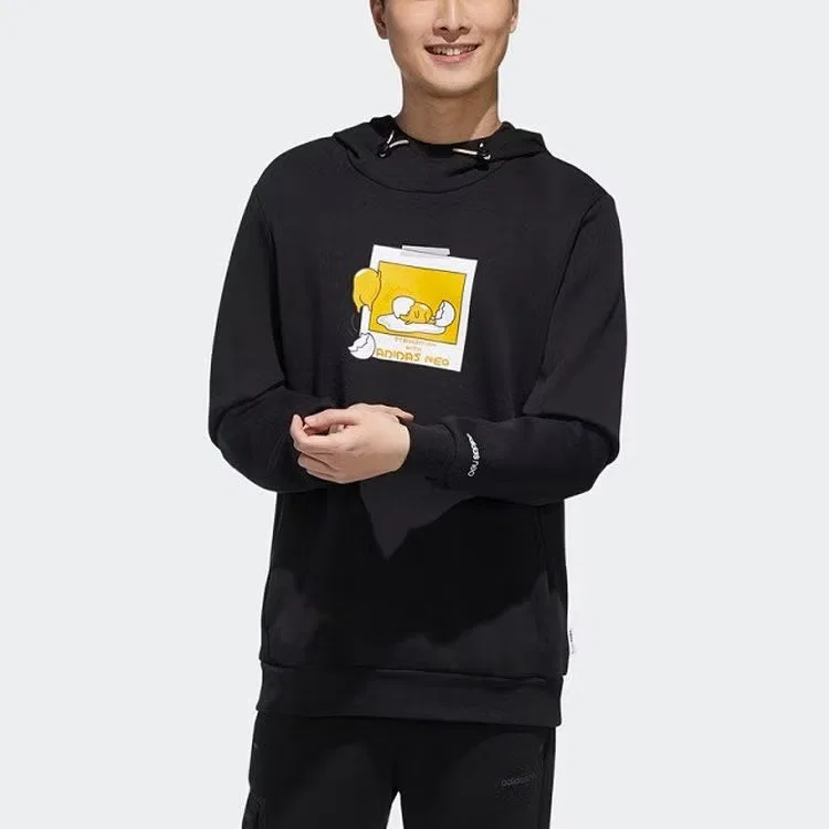 Пуловер с длинным рукавом Neo x Yellow Crossover Adidas, черный