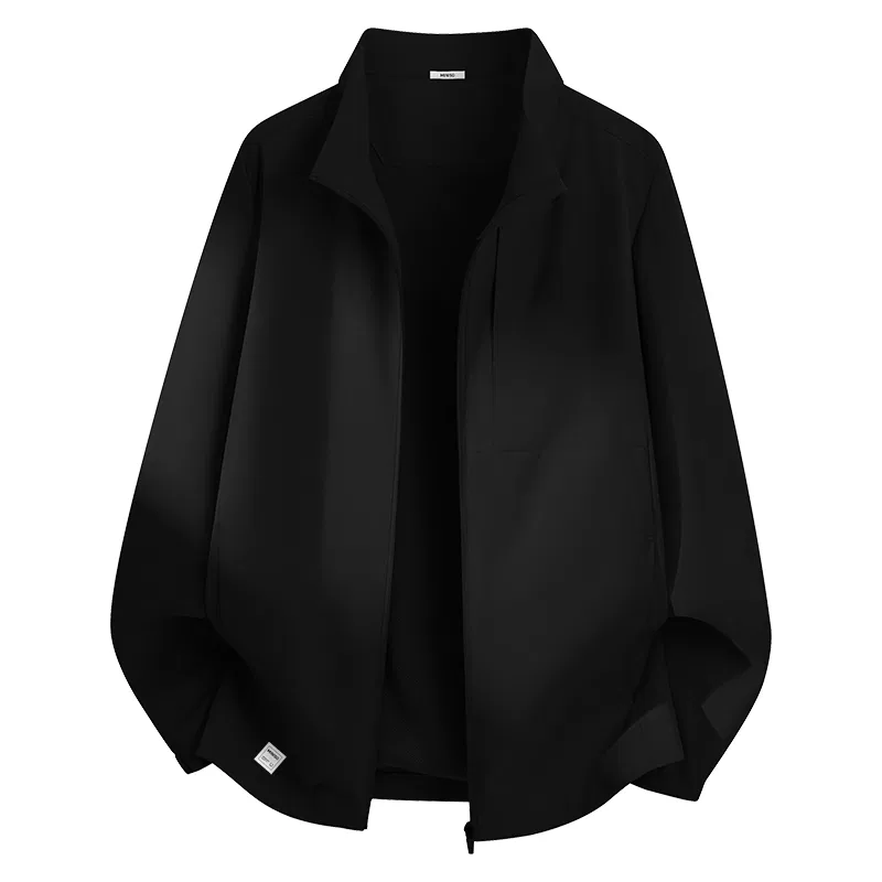 Детская куртка ветрозащитная дышащая MINISO, Black (Mt47 Cloud Rising Time Bottom Right A Logo)