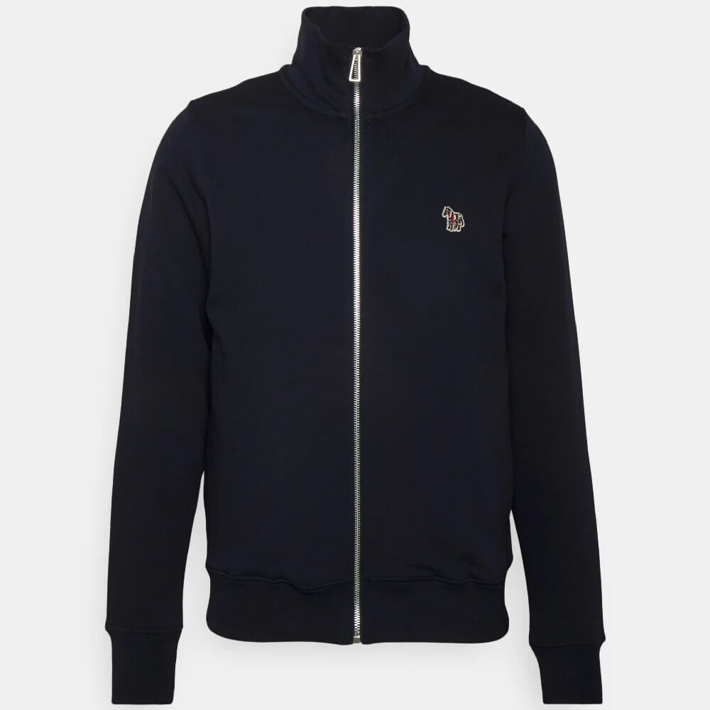 

Толстовка PS Paul Smith Zebra Zip, темно-синий