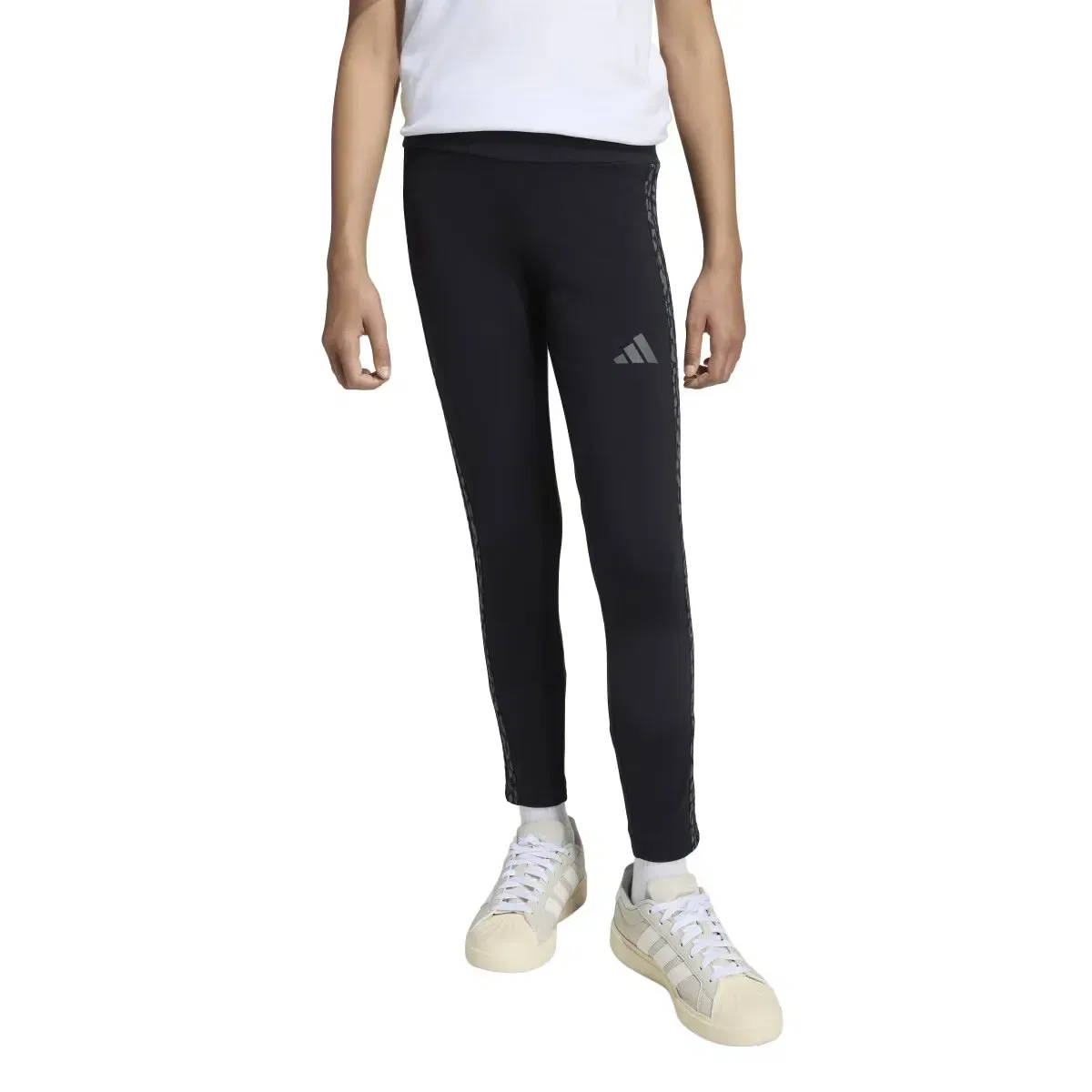 Детские леггинсы для девочек с принтом Seasonals adidas, Negro