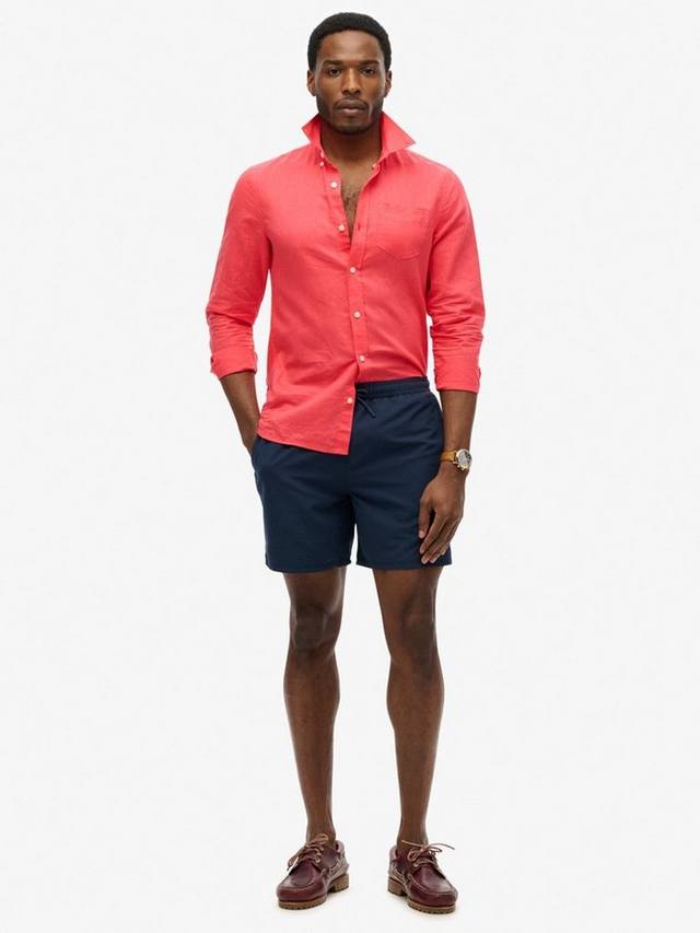 

Основные плавки для плавания 17 дюймов Superdry, Richest Navy