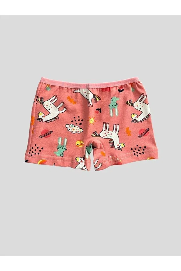 Детский комплект для девочек с принтом Unicorn Boxer Set, Elmas Kids, Frymouth — фото 4
