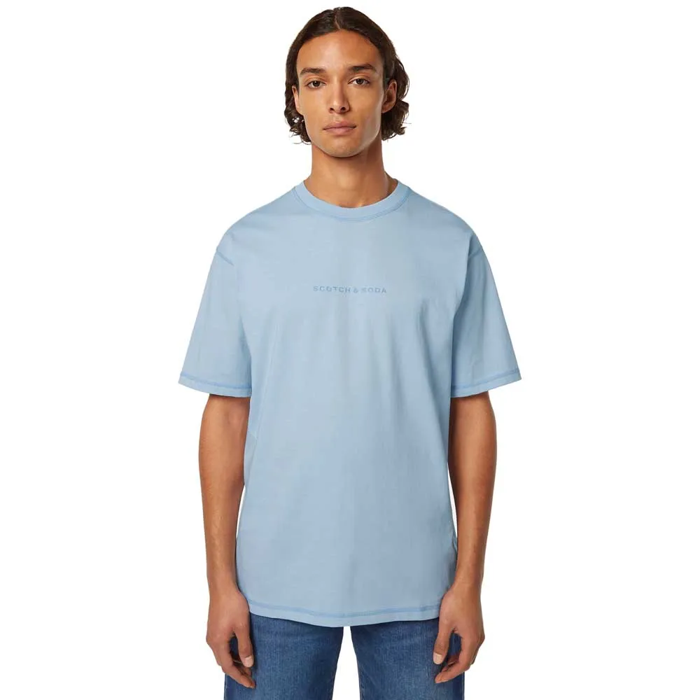 

Футболка Scotch & Soda Seasonal Core Relaxed Fit, синий
