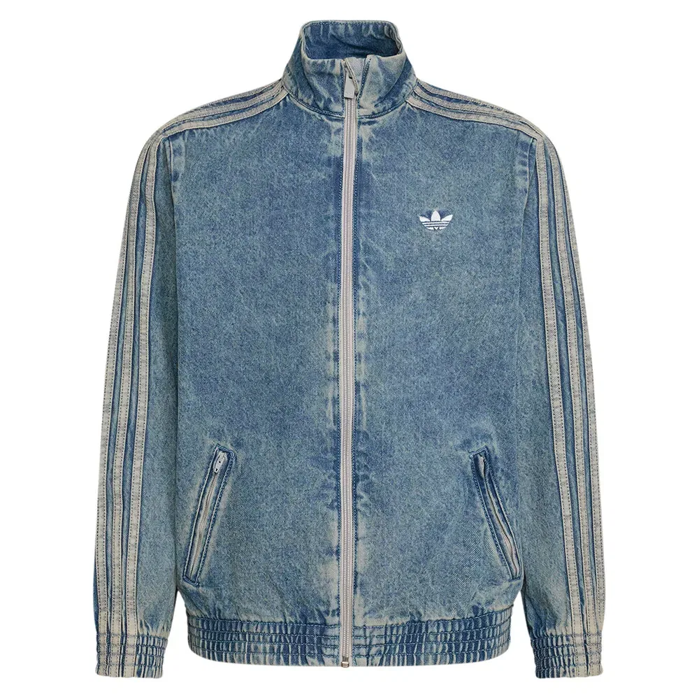 Детская джинсовая куртка свободного кроя Firebird Loose Track Adidas Originals, Blue — фото 3
