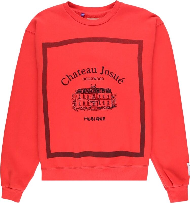 

Толстовка Gallery Dept. Musique Crewneck 'Red', красный