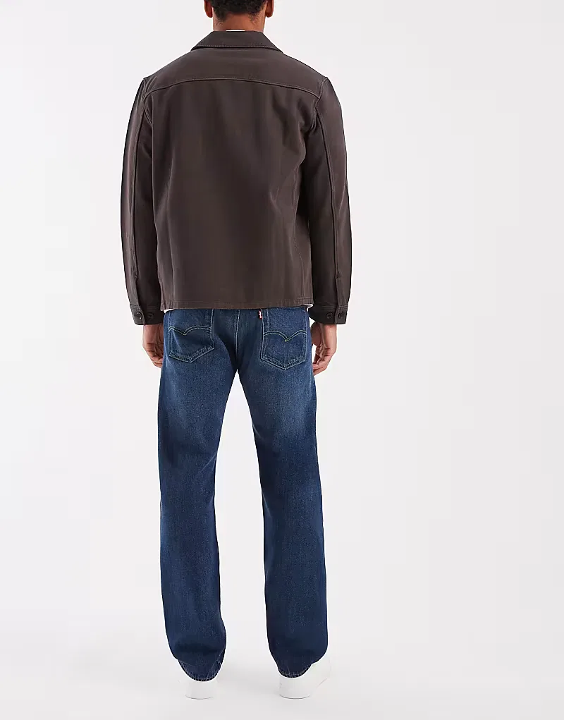 Джинсы Levi's 501 Original прямого кроя, темно-синий — фото 3