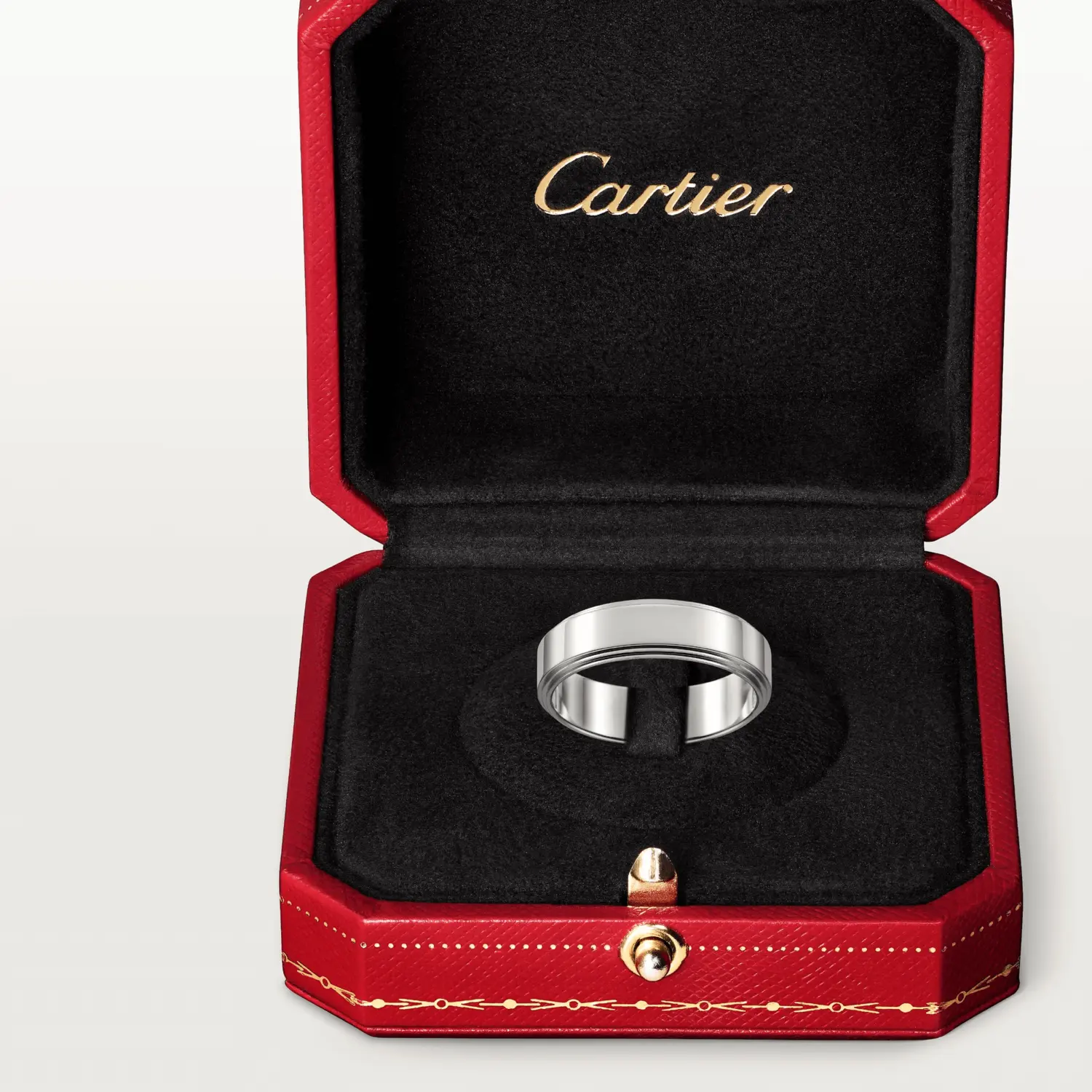 Обручальное кольцо Cartier D'amour, платина — фото 4