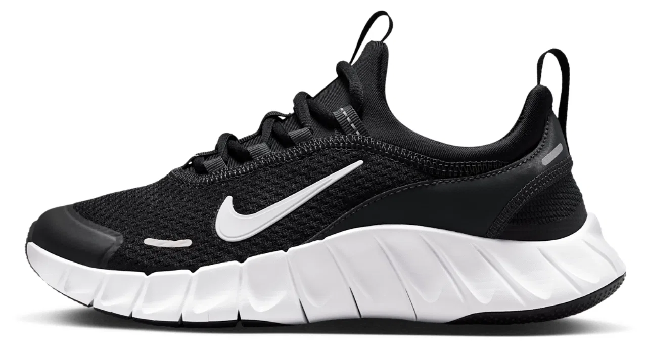 Беговые кроссовки для мальчиков Free Ride Nike, цвет White/Anthracite/Black — фото 2
