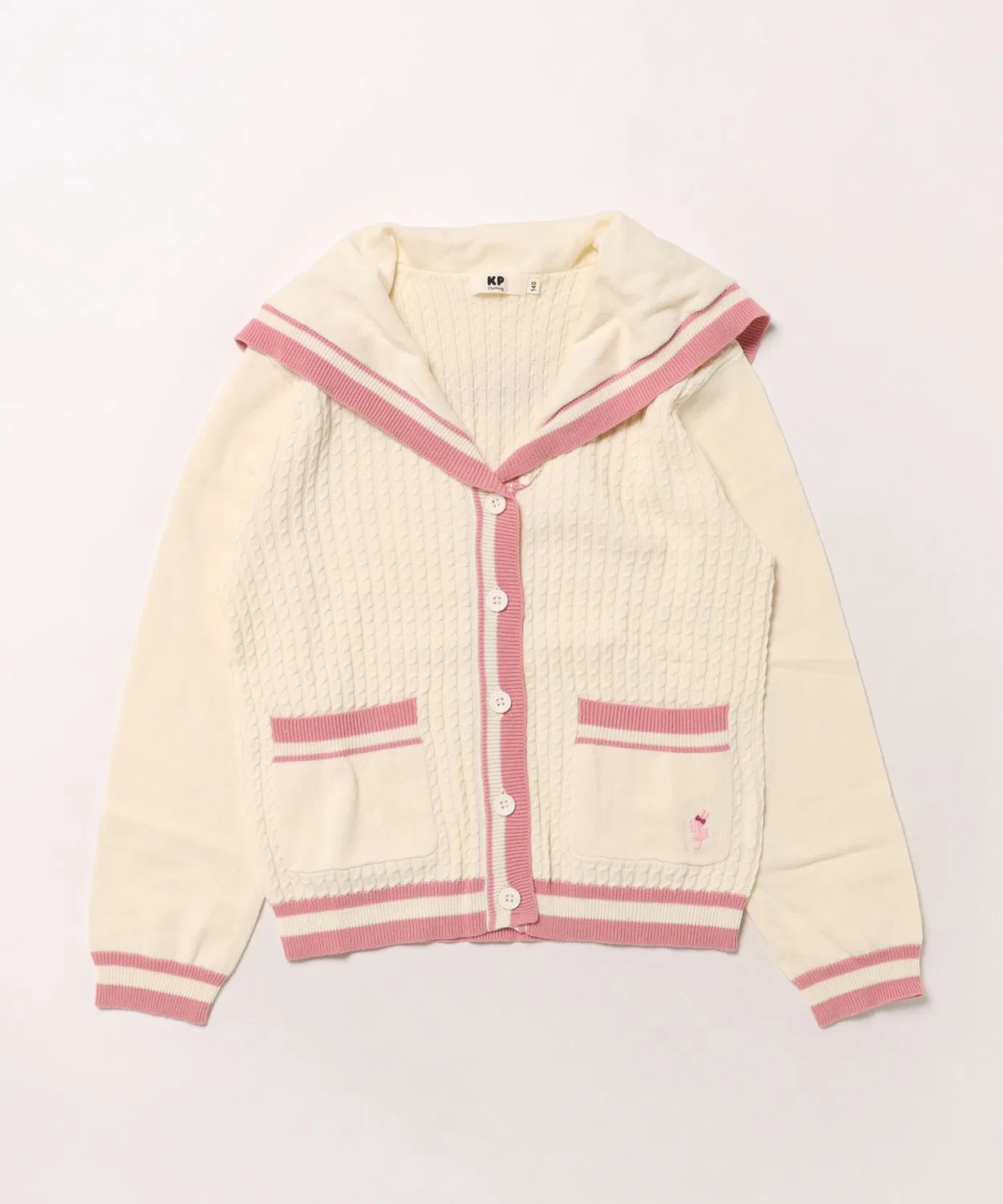 Детский кардиган с длинным рукавомSailor KP, Off White