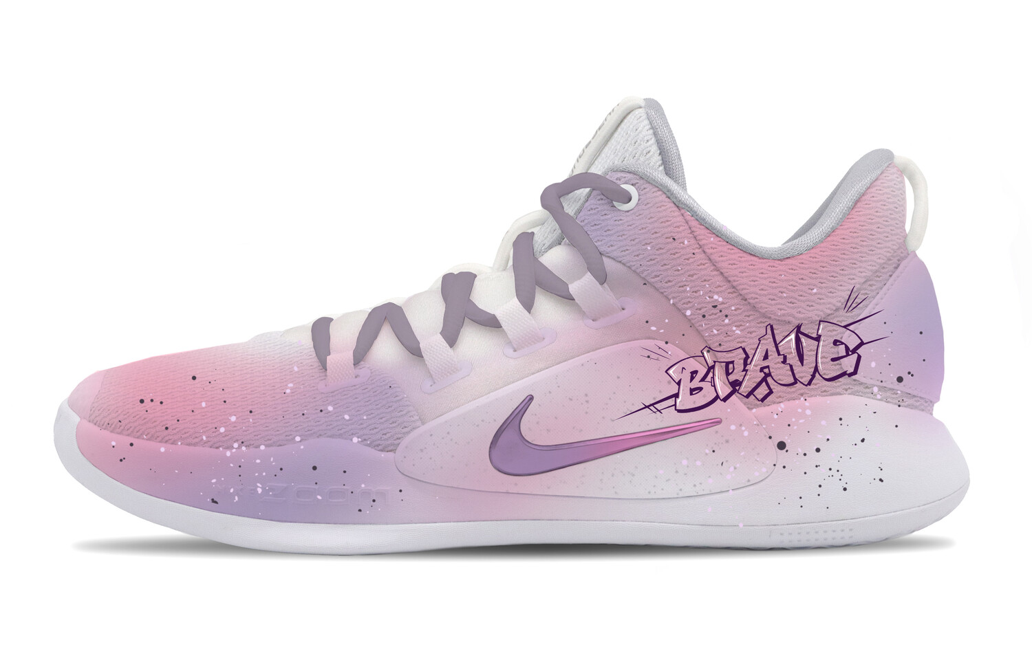 

Баскетбольные кроссовки Hyperdunk X мужские с низким верхом розового цвета Nike