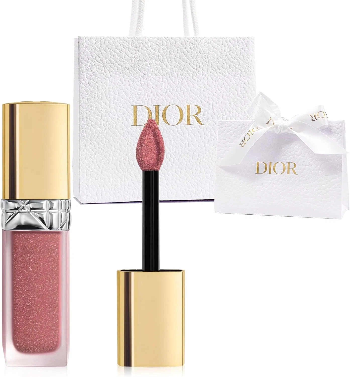 Жидкая помада Dior Rouge Dior Forever Liquid Sequins, оттенок 323 Dazzle, 6 мл