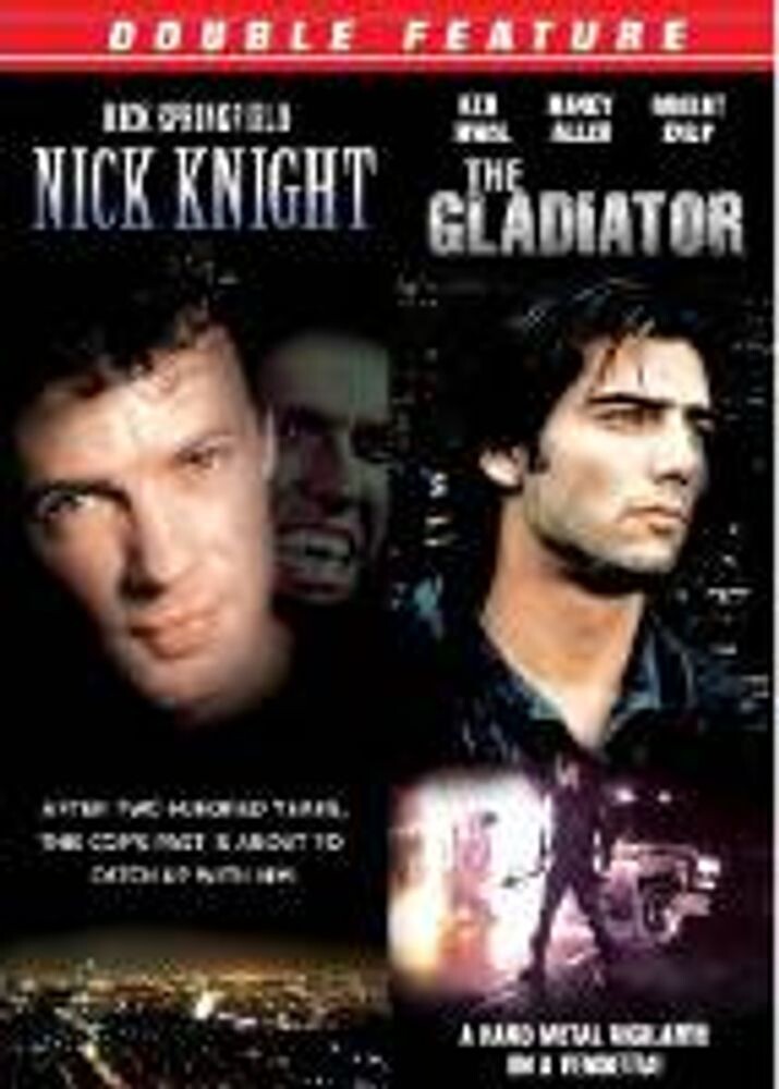 

Диск DVD Gladiator/Nick Knight