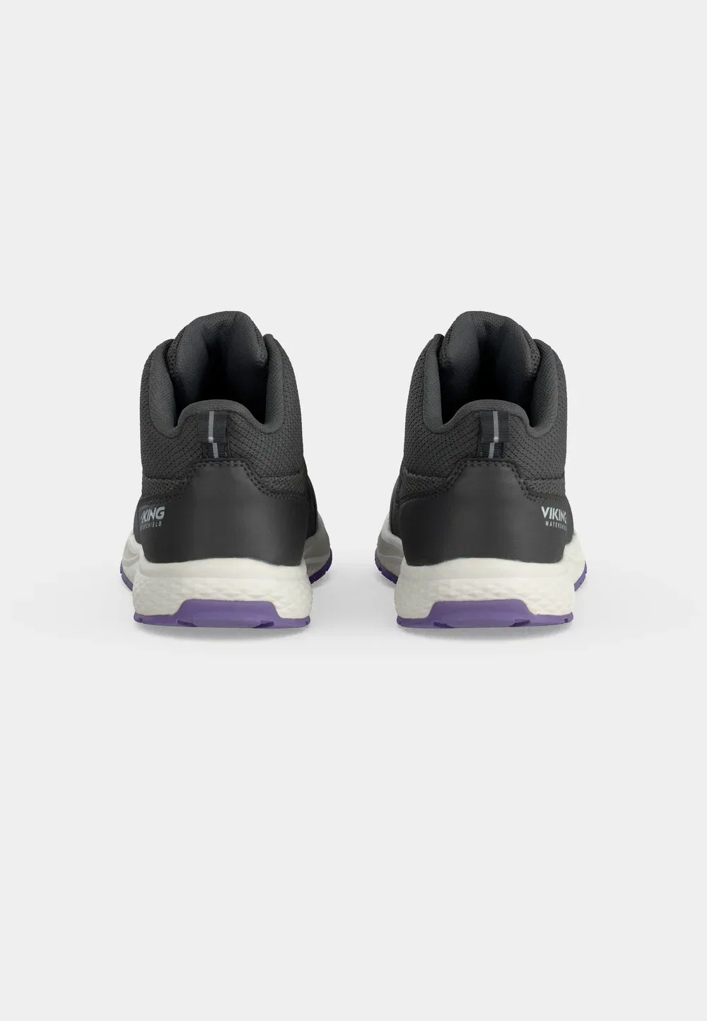 Водонепроницаемые унисекс кроссовки Impact mid SL с высоким верхом Viking, Dark Grey — фото 4