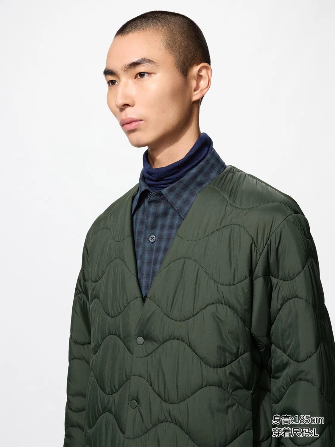 Куртка стеганая с воздушным наполнителем PUFFTECH Uniqlo, черный — фото 3