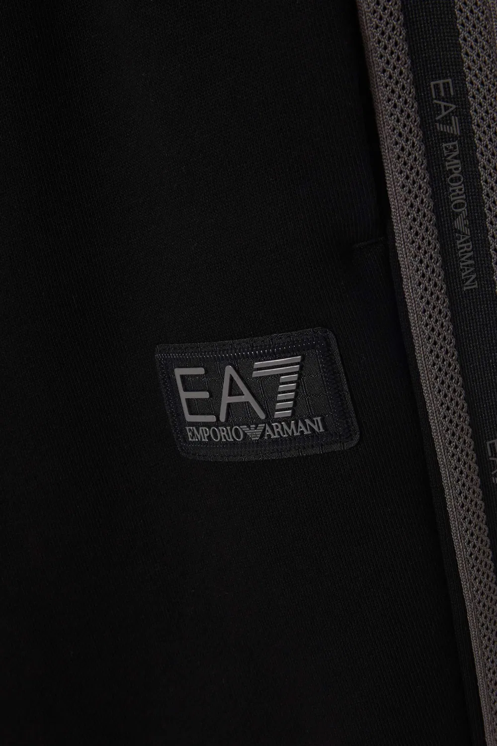 Брюки с логотипом Train Logo Series Emporio Armani, черный — фото 4