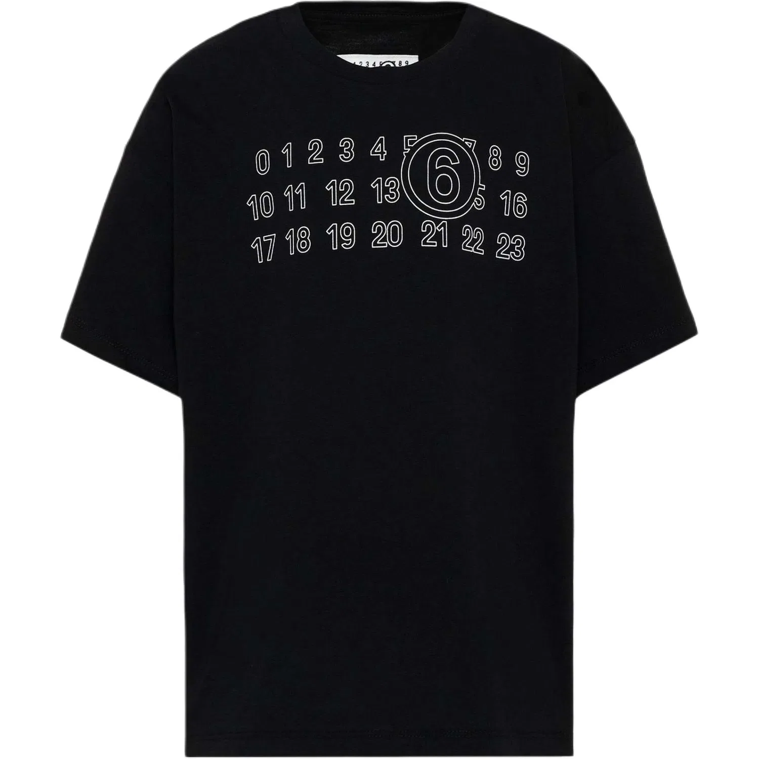 Футболка детская MM6 Maison Margiela, Black