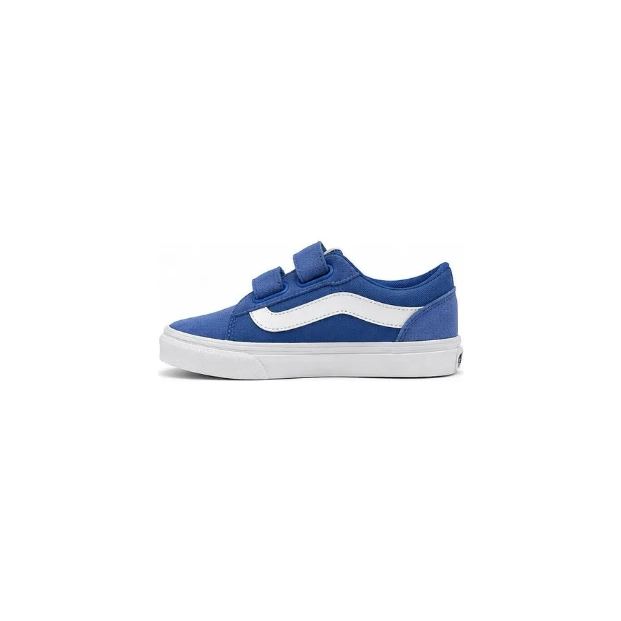 Кроссовки детские с V-образным дизайном Vans Vero Ls V, Синий — фото 3