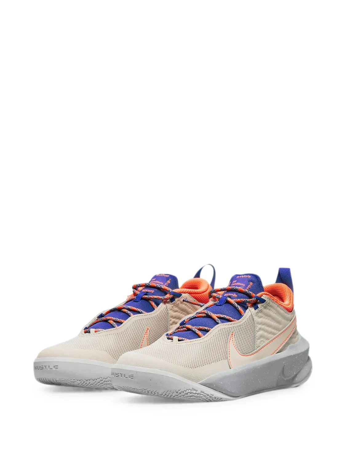 Кроссовки Team Hustle D10 SE GS Nike Kids, нейтральные цвета