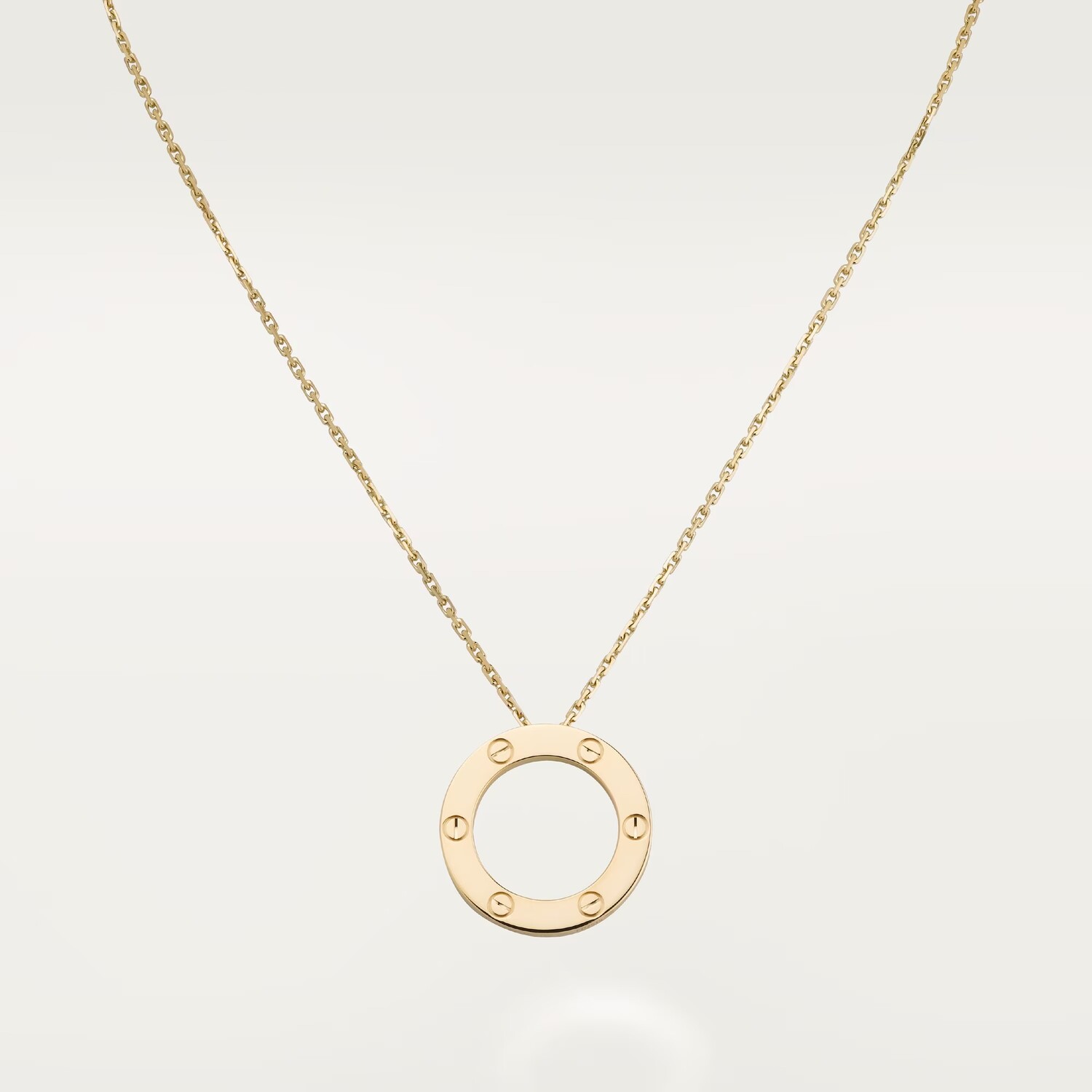 

Колье Cartier Love, желтое золото
