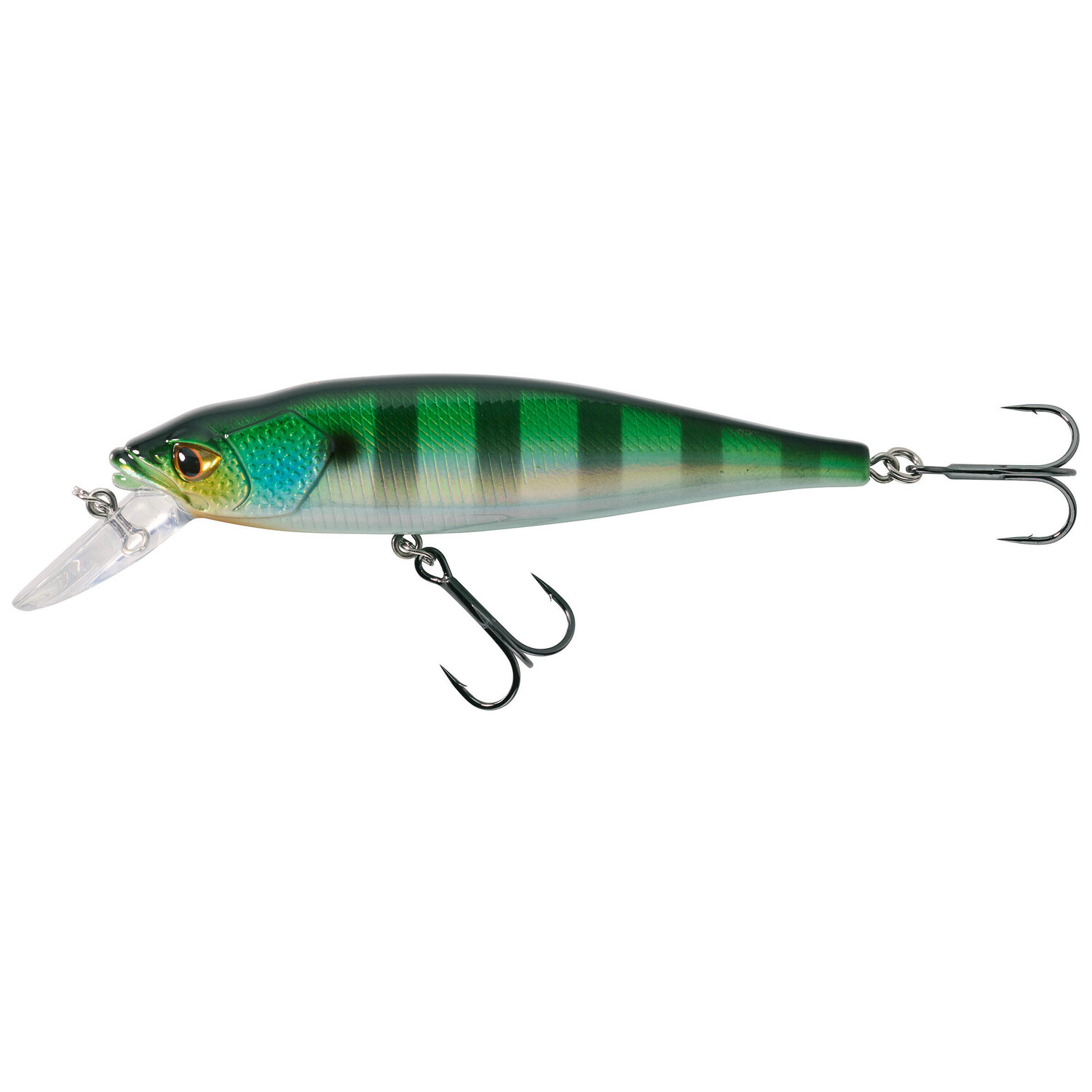 

Воблер Jerkbait Minnow WXM MNW 100 SP Bluegill CAPERLAN, зеленый/черный/белый