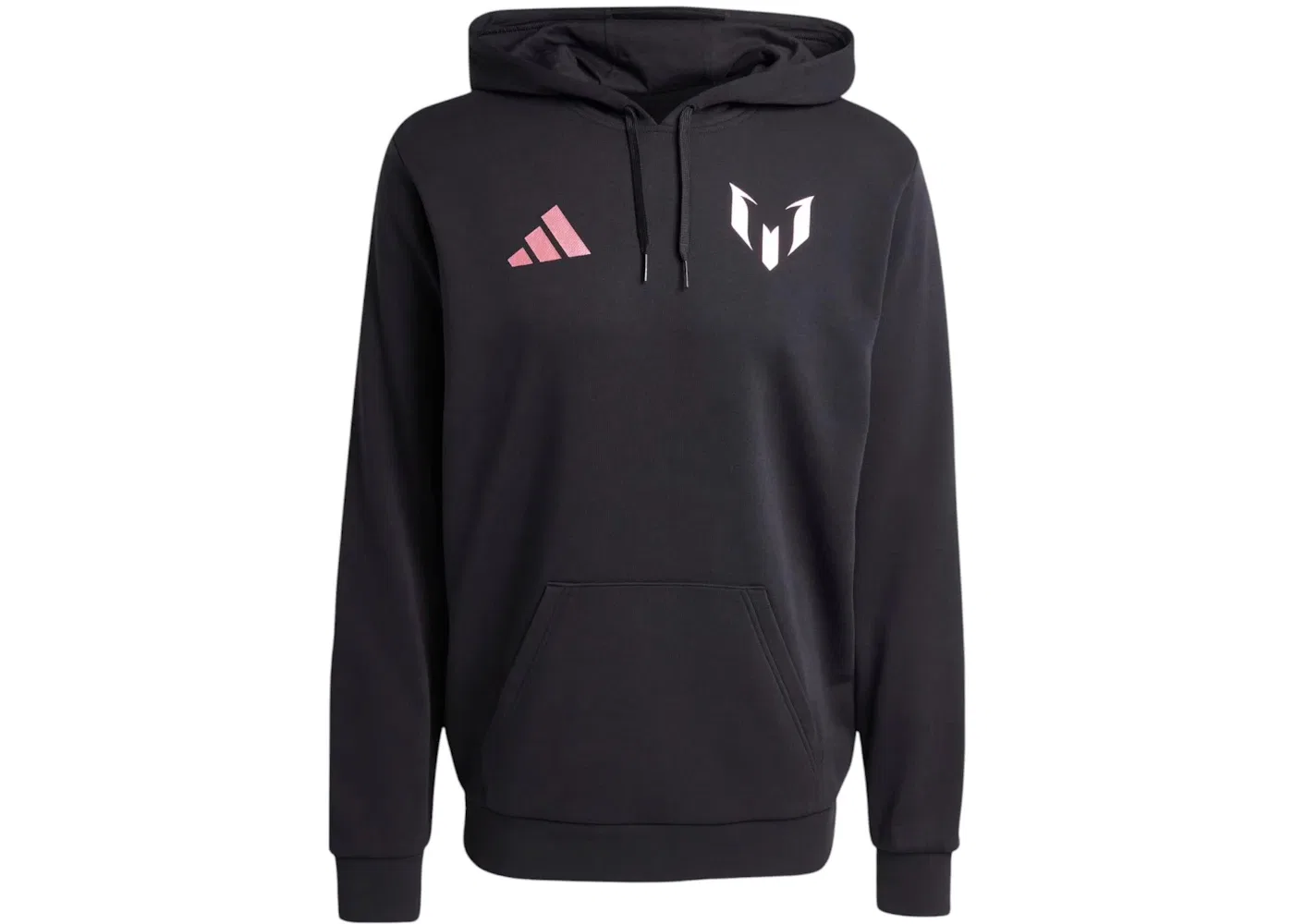 Мужская худи с принтом Messi Name & Number Graphic Hoodie Adidas, Black