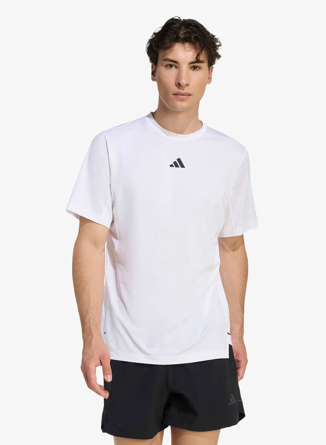 Футболка с логотипом D4T Essentials Adidas, белый