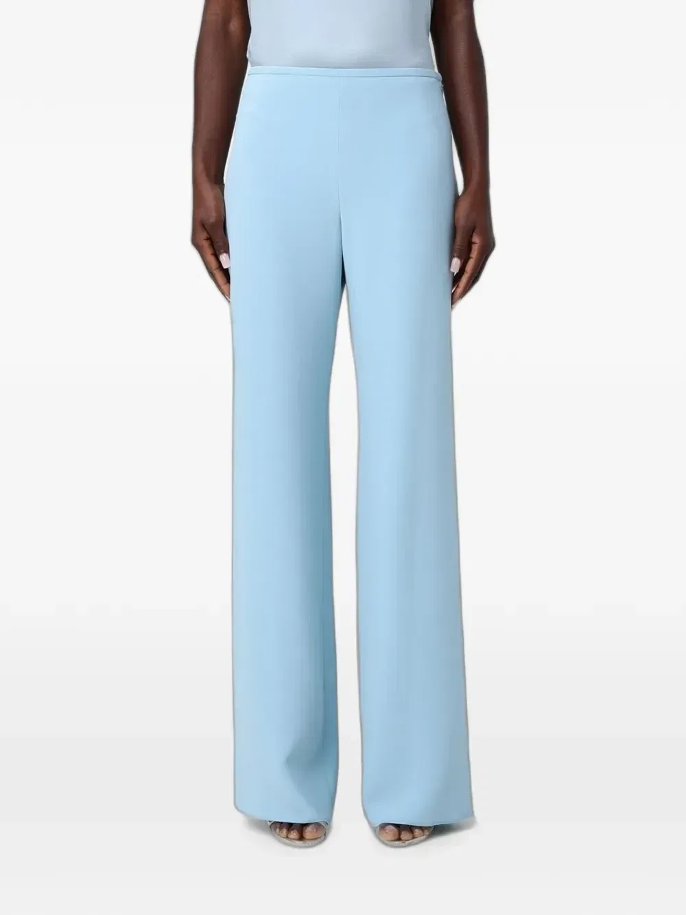 Брюки прямого кроя Emporio Armani, синий