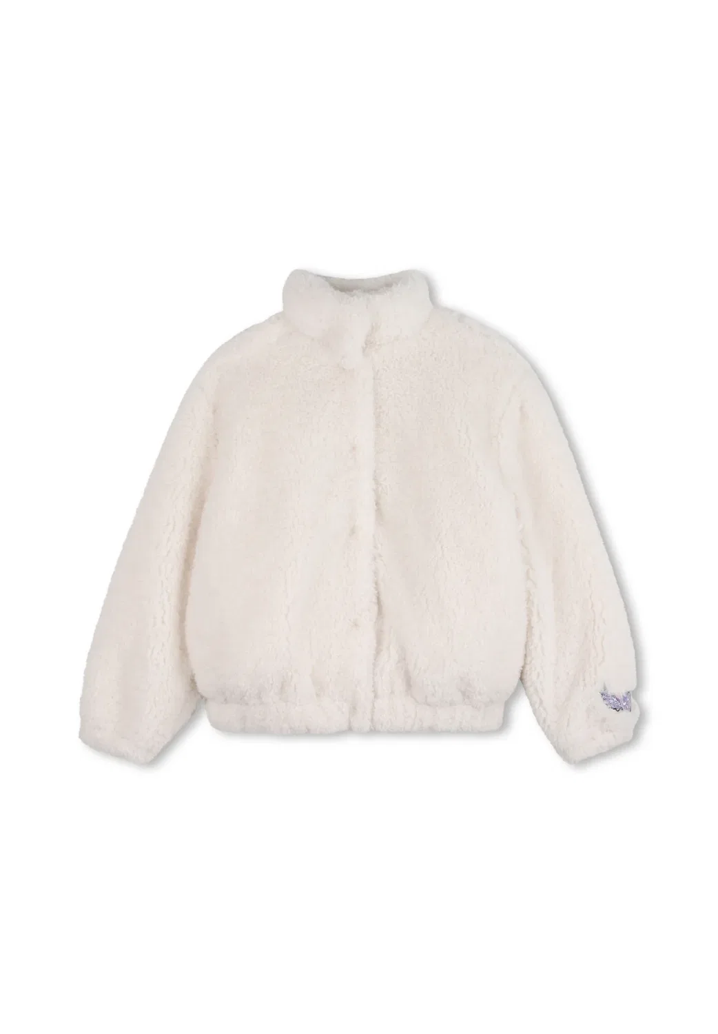 Блузон для подростков - флисовая куртка Billieblush, Ivory — фото 2