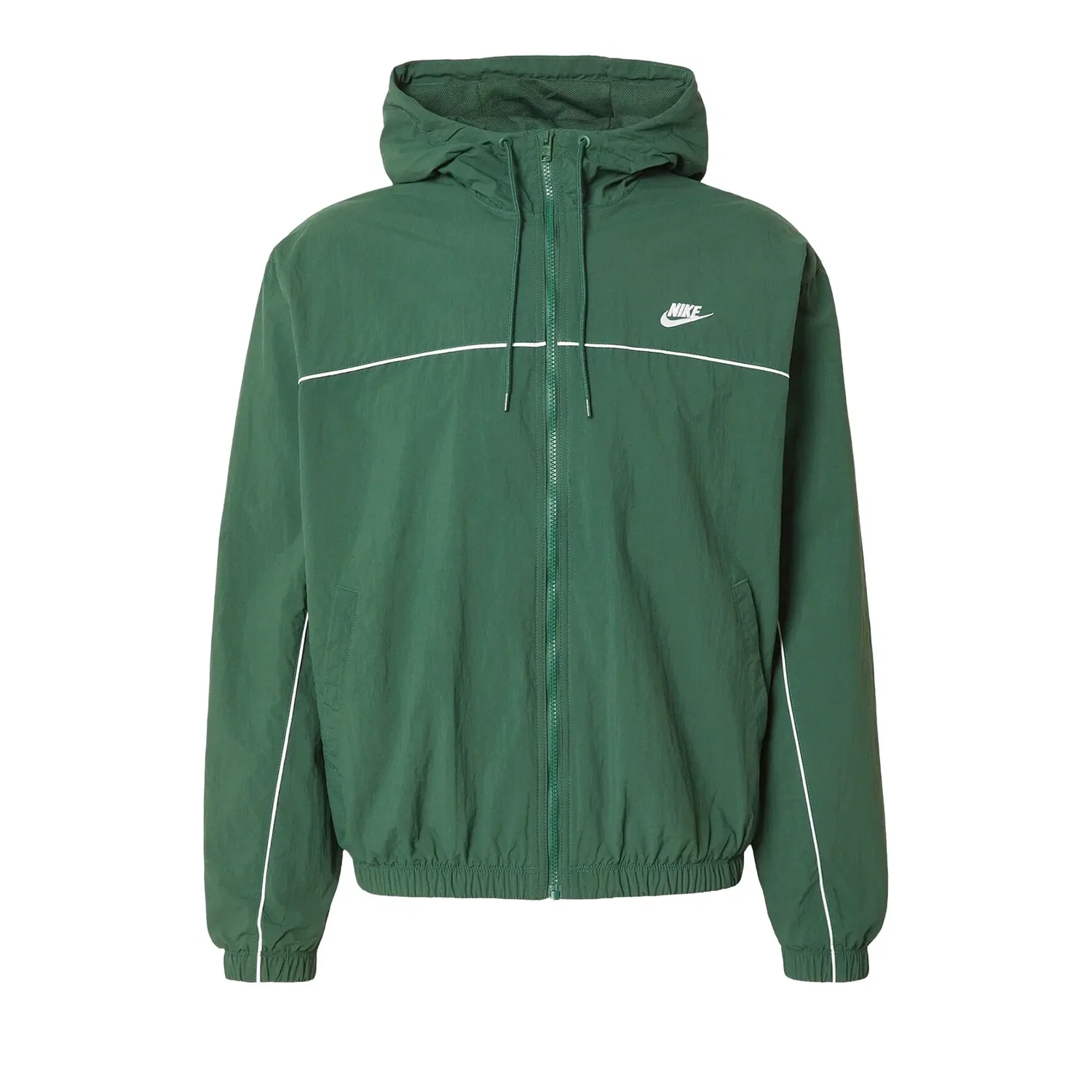 Куртка с капюшоном Nike Club Athlete, Fir/White