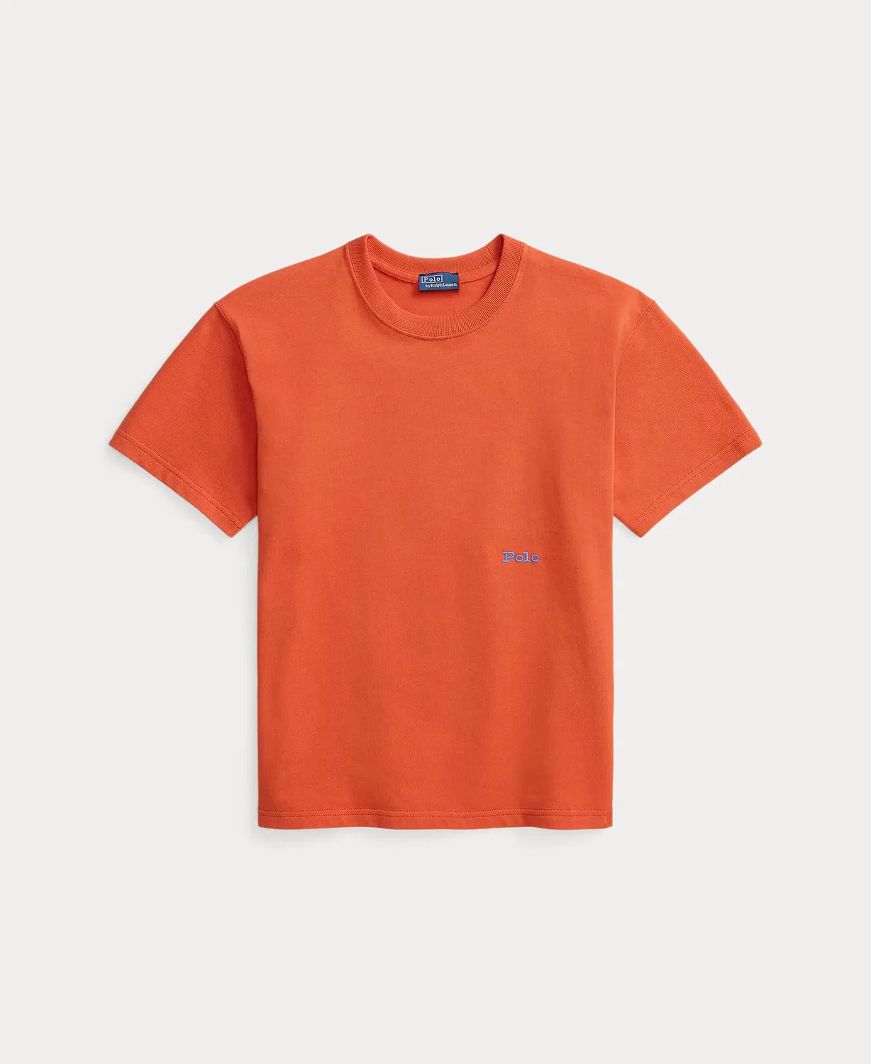 Женская футболка хлопковая Polo Ralph Lauren, Naranja Fuerte — фото 4