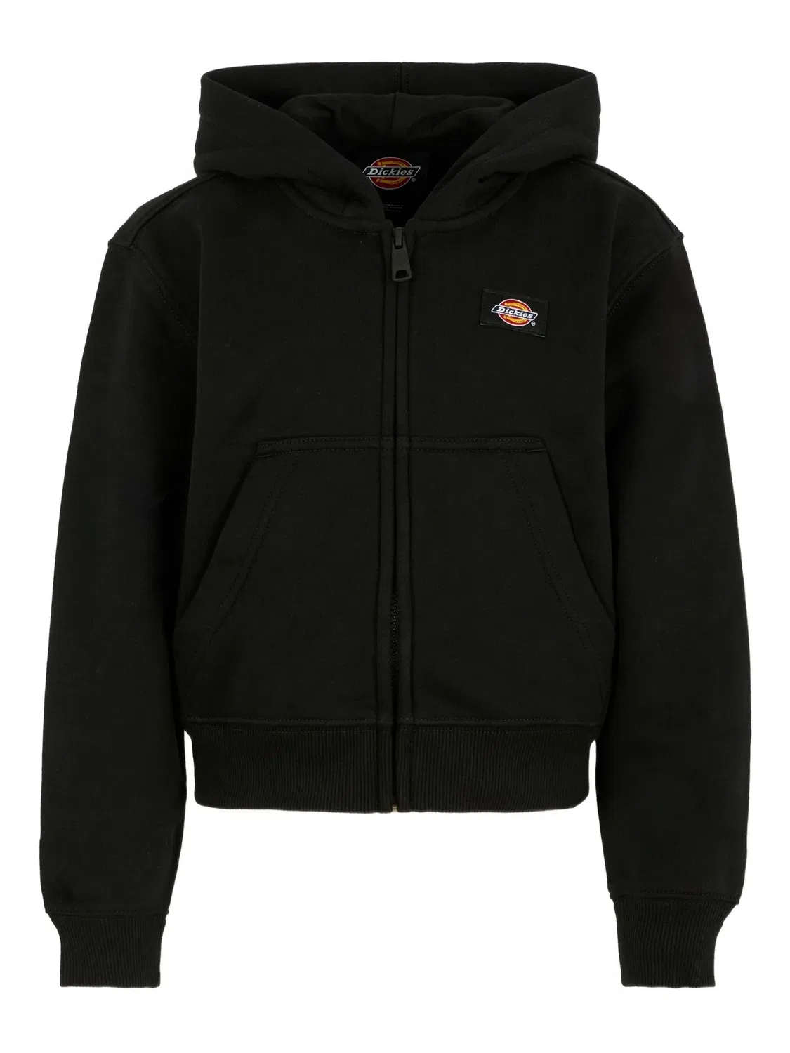Худи на молнии с логотипом Dickies, черный