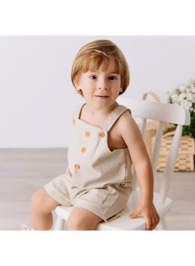 Комбинезон из льна Sol Beauwa Baby — фото 3