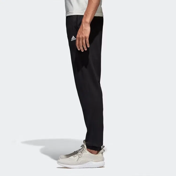 Брюки спортивные трикотажные с длинным рукавом Adidas, черный — фото 3
