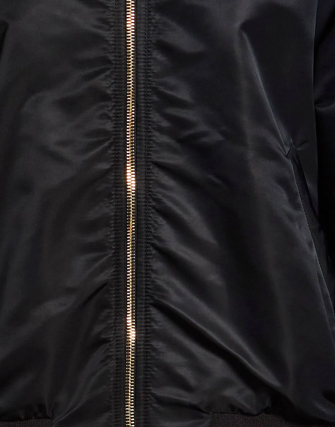 Женская куртка-бомбер с принтом Signature Print Versace, черный — фото 4