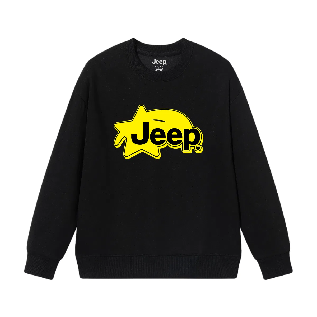 Детское худи с круглым вырезом, утепленное, Jeep, Heather Gray — фото 4