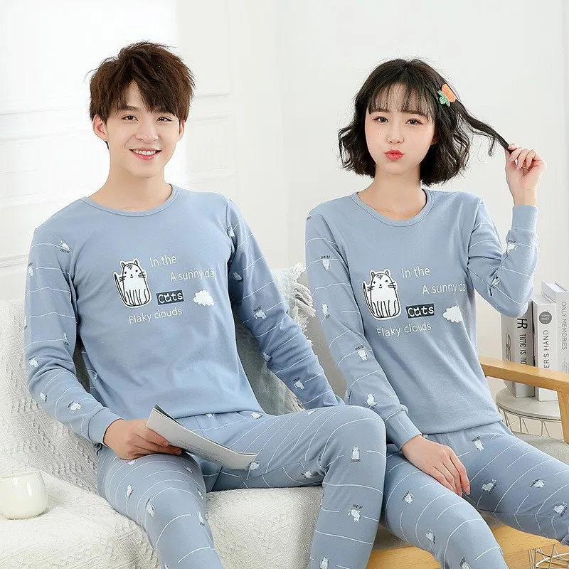 Детское термобелье Unisex Thermal Sets Cotton Gene, White Cat — фото 3