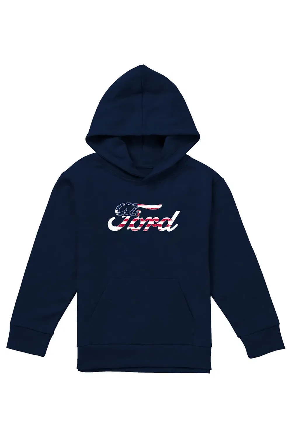 Детский худи с флагом Ford, Navy