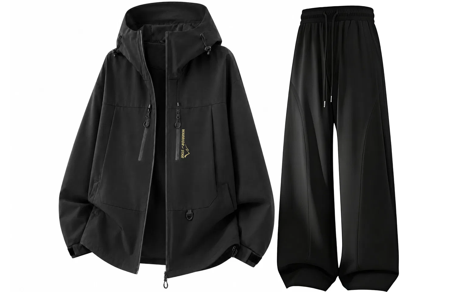 Детский комплект ветровка и брюки с капюшоном, Windbreaker Jacket & Pants, WARRIOR