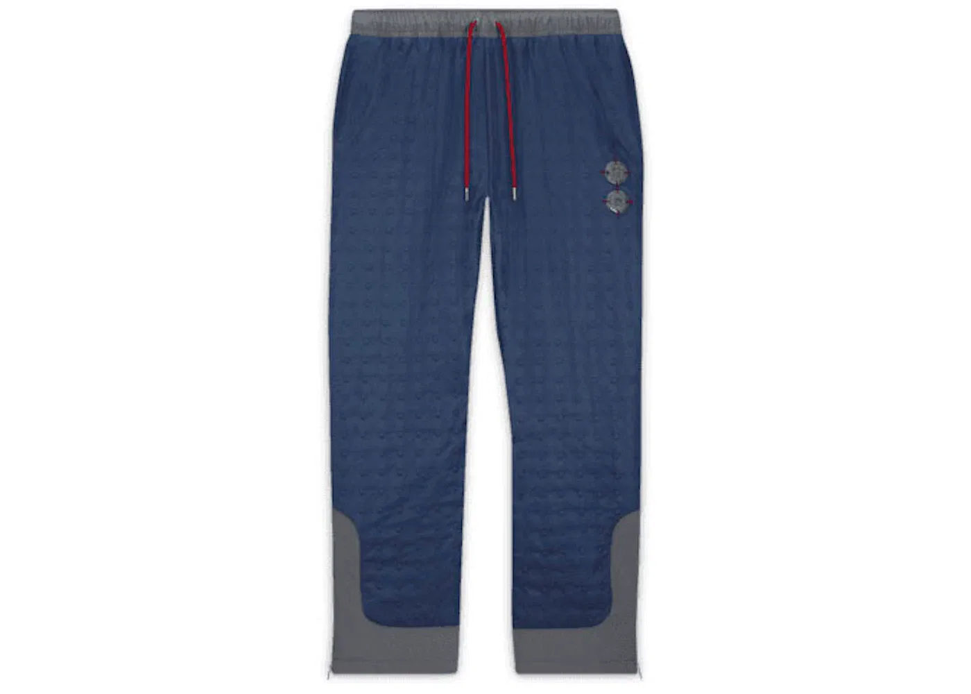 Мужские штаны с принтом Jordan x CLOT, Navy