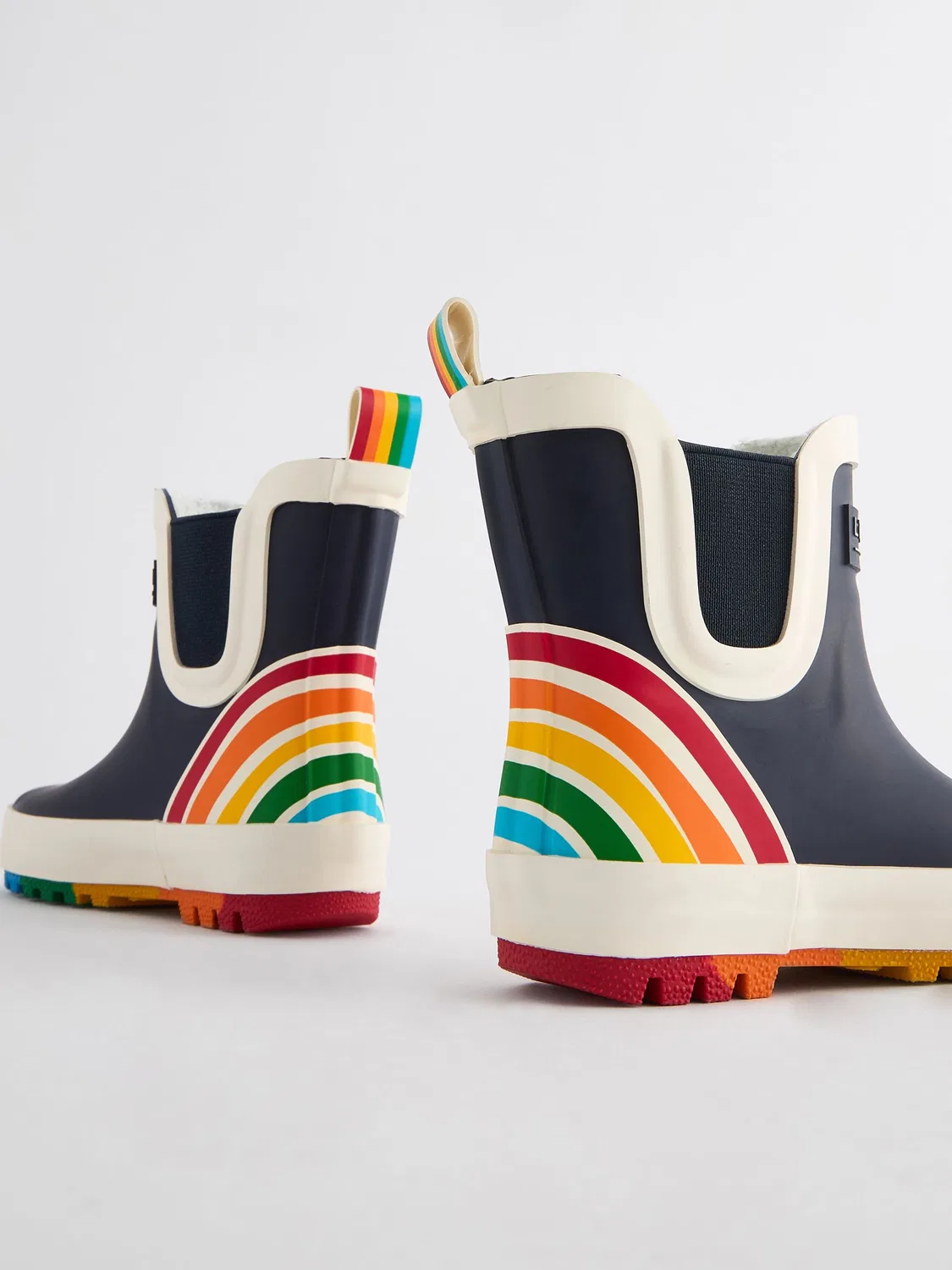 Резиновые сапоги Rainbow Welly Boots Little Bird by Jools Oliver, темно-синий — фото 3