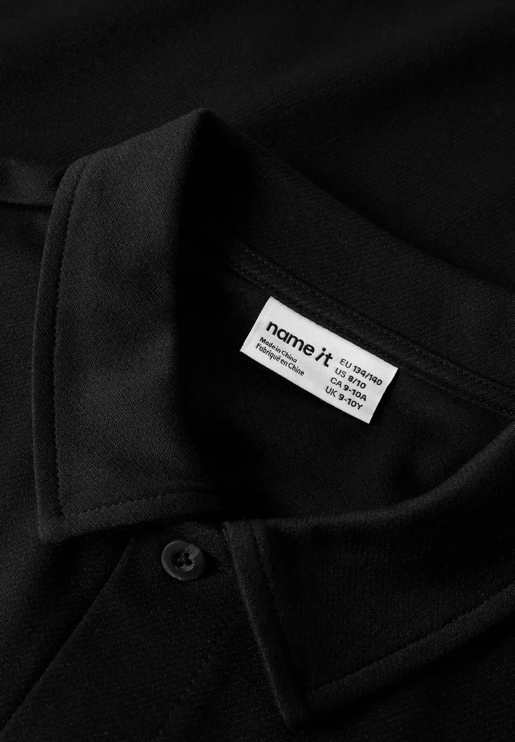 Рубашка свободного кроя - легкая куртка Name It, Black — фото 3