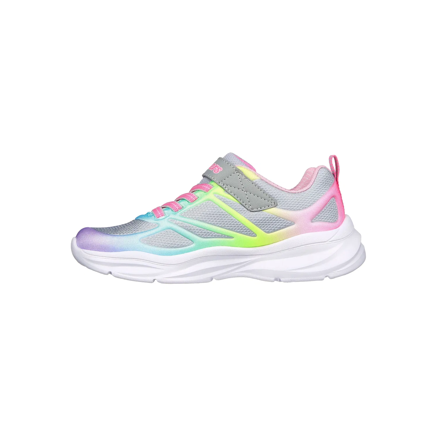 Кроссовки низкие с шнуровкой Junior Power Jams Skechers, серый