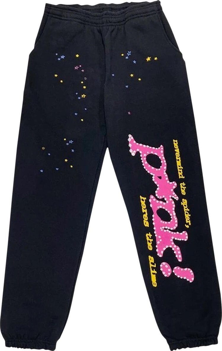 

Спортивные брюки Sp5der P*nk Sweatpants 'Black', черный