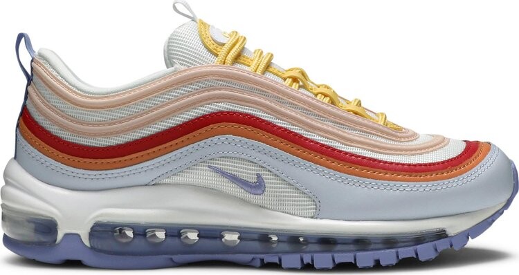 

Кроссовки Nike Wmns Air Max 97 'Grey Light Thistle', многоцветный